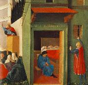 Fra Angelico Giving Dowry to Three Poor Girls Spain oil painting artist